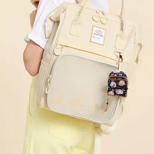 SRJQXH 2 db Női Kis Pénztárca 12x10 cm Kulcstartóval Fekete Utazáshoz