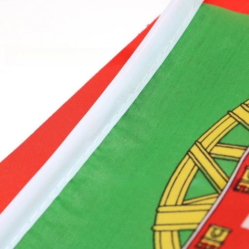 HPMAISON 50 db Portugál Zászló Kézi Zászlók Ünnepségekhez Dekorációhoz 14x21 cm