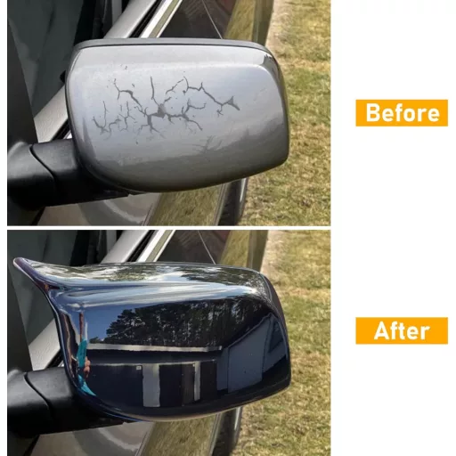 TTCR-II kryt spätného zrkadla pre BMW radu 5 E60 E61 a radu 6 E63 E64, lesklá čierna, 2003 – 2007