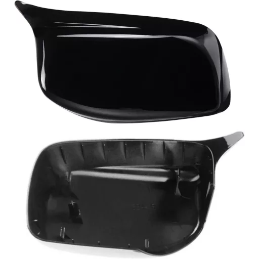 TTCR-II kryt spätného zrkadla pre BMW radu 5 E60 E61 a radu 6 E63 E64, lesklá čierna, 2003 – 2007