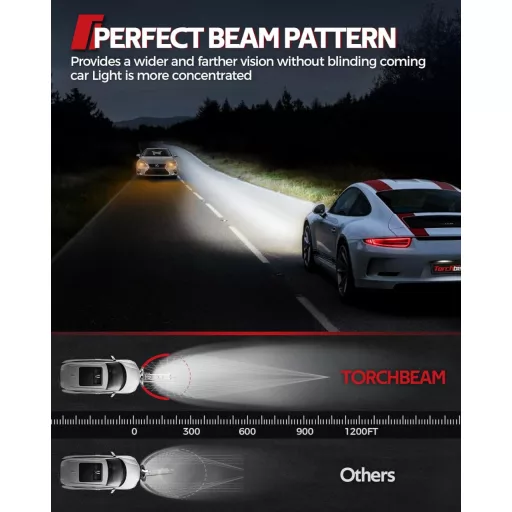Bec auto Torchbeam H5 D3S - 12V pentru faruri - Set becuri cu efect xenon, piesă de schimb pentru lămpi auto