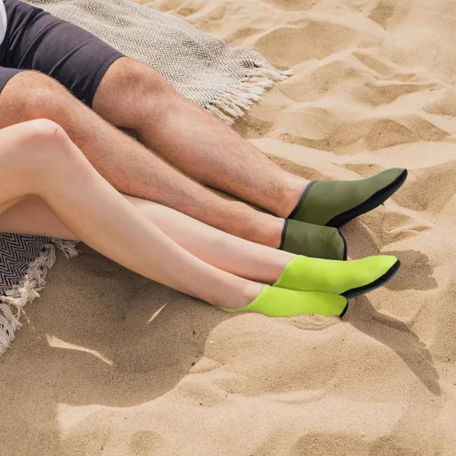 Ujak Pavao Vizes Zokni - Unisex Vodootporne Cipele za Djecu, Nebesko Plava, Protuklizni Neoprenski Materijal za Plažu, Plivanje, Jogu