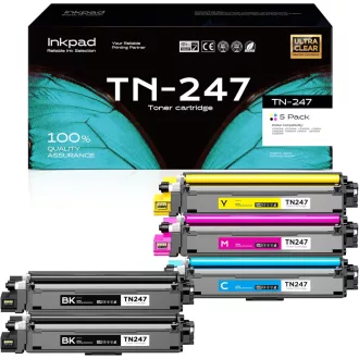   iNKPAD TN243 TN247 CMYK Toner Brother MFC-L3750CDW DCP-L3550CDW HL-L3210CW