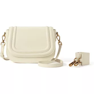   CLUCI női válltáska PU bőr, kicsi crossbody táska cserélhető pántokkal