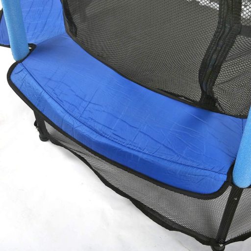 Detská trampolína Maycoly 140 cm s bezpečnostnou sieťou a polstrovanou ochranou