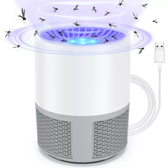   Lampă anti-țânțari cu UV Bubbacare, dispozitiv electric pentru eliminarea insectelor, lampă portabilă pentru muște cu USB
