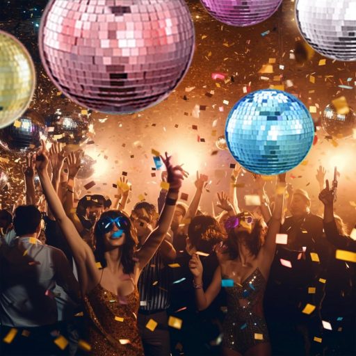 Zrcalna disko kugla 20 cm blijedo ružičasta za zabave, DJ događaje i klubove