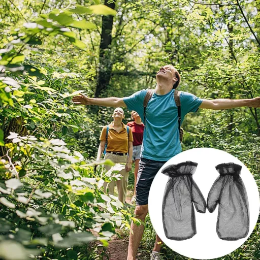 Kiuiom Szúnyogálló Hálós Kesztyű Halászat Kempingezés Rovarvedelem