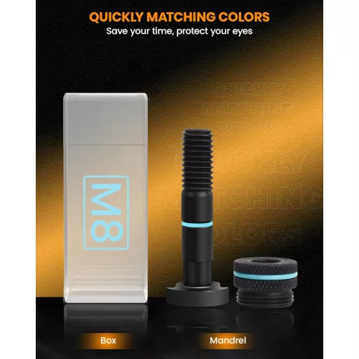 HARDELL Szegecsanyacsipesz 40,6 cm, 13 metrikus és SAE mandrel, 186 db szegecsanya, hordtáska