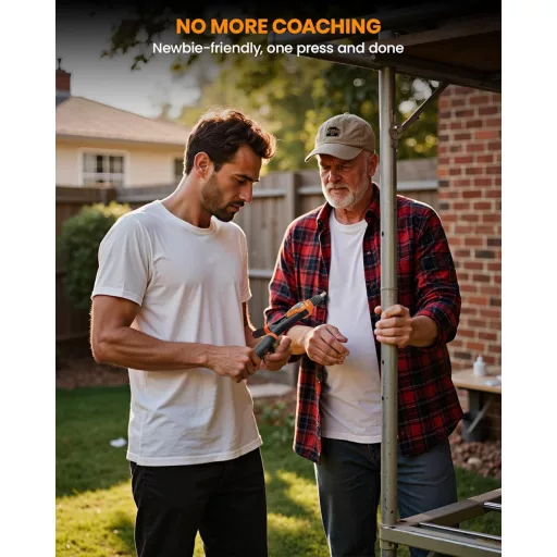 Clește pentru piulițe nituite HARDELL, 40,6 cm, 13 mandrine metrice și SAE, 186 piulițe nituite, valiză de transport