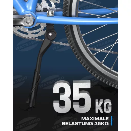Suport bicicletă reglabil pe înălțime WATSABRO pentru biciclete MTB de 18-24 inch, capacitate de încărcare 35 kg