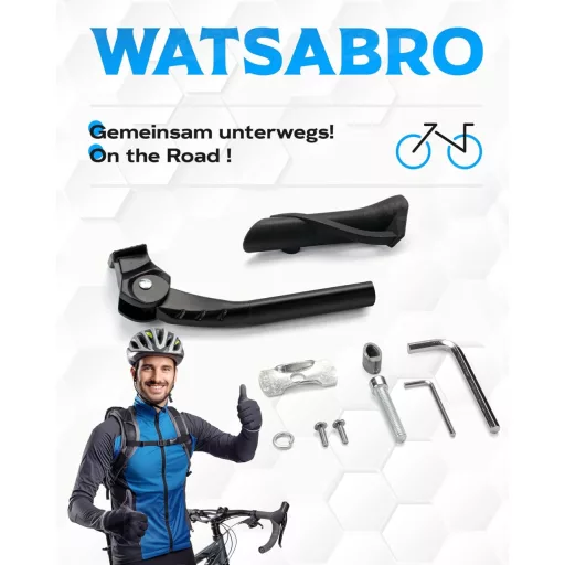 Suport bicicletă reglabil pe înălțime WATSABRO pentru biciclete MTB de 18-24 inch, capacitate de încărcare 35 kg