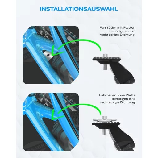 Suport bicicletă reglabil pe înălțime WATSABRO pentru biciclete MTB de 18-24 inch, capacitate de încărcare 35 kg