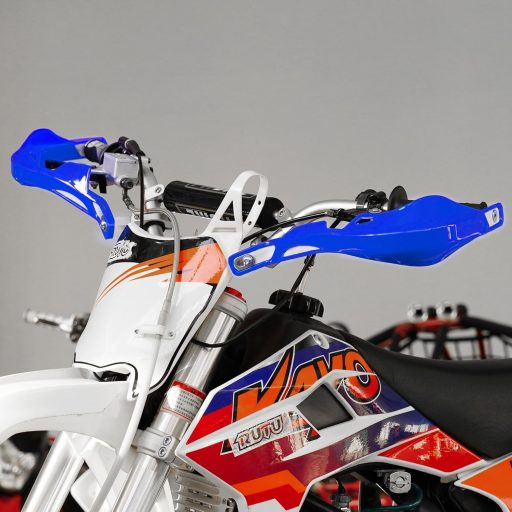 Protecție Mână Motocicletă RUTU 22mm Universală Enduro Motocross ATV Albastru