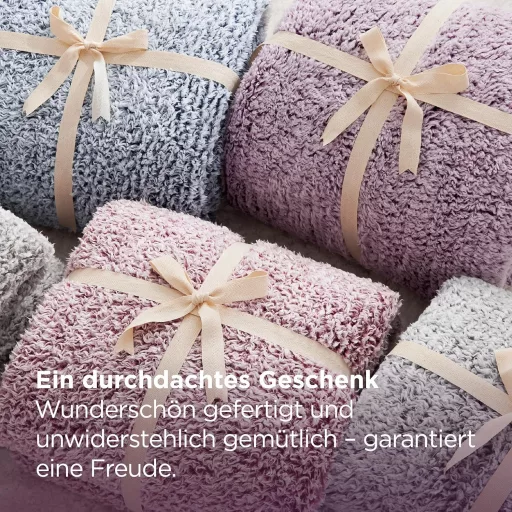 Bedsure Lila Sherpa Ágytakaró 150x200 cm - Puha Kanapévetítés Téli Takaró