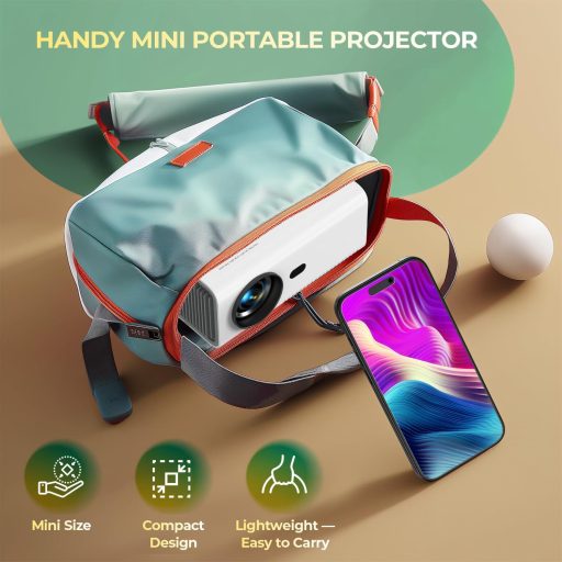 YUZINO X26 4K Mini Projektor 18000L Full HD 1080P WiFi Bluetooth - Elektromos Fókusz, Zoom Funkcióval, Otthoni Mozi és Kültéri Vetítés, HDMI
