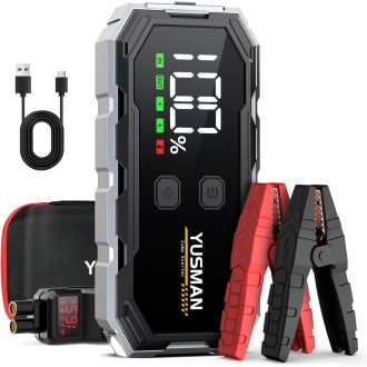   YUSMAN F01 Jump Starter Power Bank prenosná nabíjačka na štartovanie auta