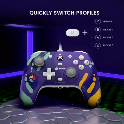 GameSir Eneba G7 SE Controller Xbox cu Fir, Joystick cu Efect Hall, Windows 10/11