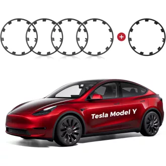   EVOOOR Tesla Model Y 21" Uberturbine Felniprotektort szett 5db Lőpor szürke