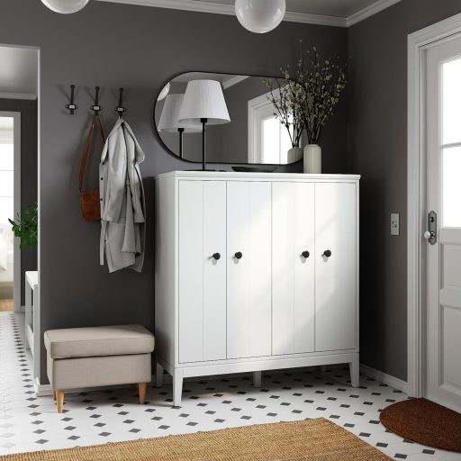 Set de mânere Fanruier Modern Minimalist Aluminiu - Mânere negre rotunde pentru mobilă, sertare, dulapuri, comode - 6 buc