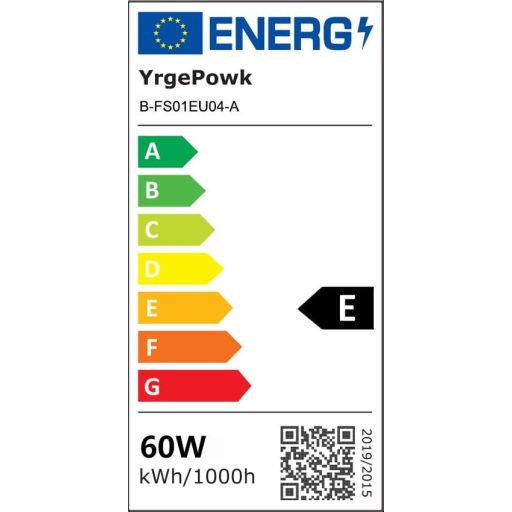 YrgePowk 65 cm Mennyezeti Ventilátor LED Világítással Távirányítóval