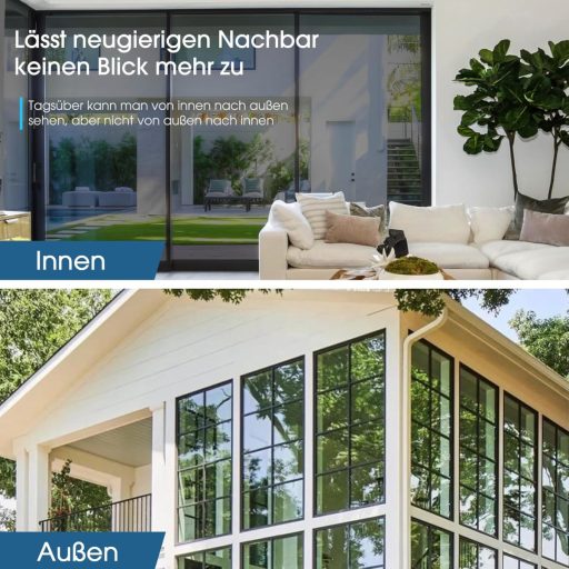 Lifetree Tükör Ablakfólia 75x200cm Ezüst - UV Védelem és Hővisszaverődés