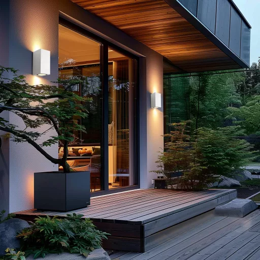 Lămpi de perete exterior da LIGHT, 2 buc. cu soclu GU10, impermeabile, iluminare sus-jos