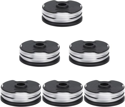 Yweller 6 db pótdob szett Parkside LIDL fűszegélynyíróhoz, PRT 550 A1-A5, B6 és PRTA 20-Li B2, C3 modellekhez, 1,6 mm-es damillal