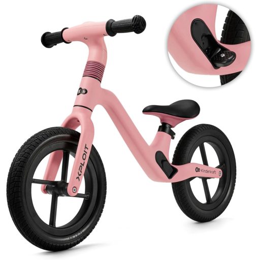 Kinderkraft XPLOIT pedál nélküli gyerekbicikli 80 cm, egyensúlyozó bicikli 2+ éveseknek