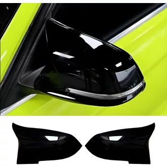   Hengjiayao BMW tükörfedél pár, fényes fekete oldaltükör burkolat F20 F30 F32 sorozathoz - For 1er 2er 3er 4er