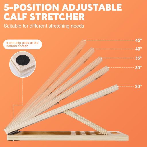 jjshund Fa Döntőtábla Állítható Lábikra Nyújtó Hordozható Edzőtábla