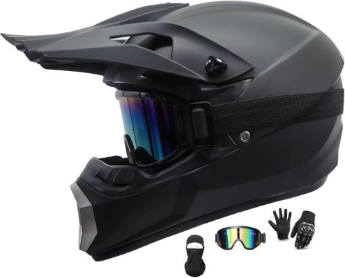 Cască Motocross MTB Helmblazia - Mărimea M (52-53) Cască moto cu protecție integrală pentru față