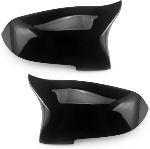 Asasytal Tükör Borítás BMW 5/6/7 Sorozathoz F10 F11 F18 LCI GT F07 F06 F12 F13 F01 F02 - Fényes Fekete ABS Műanyag Visszapillantó Tükör Burk