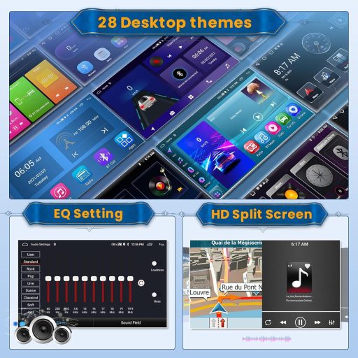 Inefala 9" Android 15 Autoradio s CarPlayom za BMW serije 1 E81-E88 2008-2012 GPS WiFi