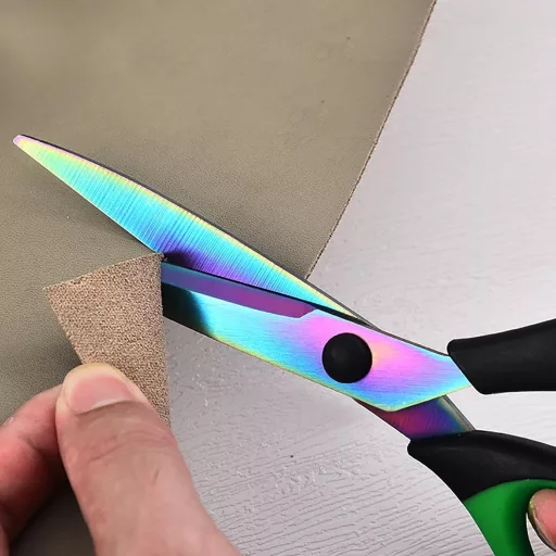 Foarfecă universală CCR, oțel inoxidabil cu înveliș de titan colorat, mâner ergonomic, tăiere ascuțită, pentru birou, școală, uz casnic, set de 3 bucăți