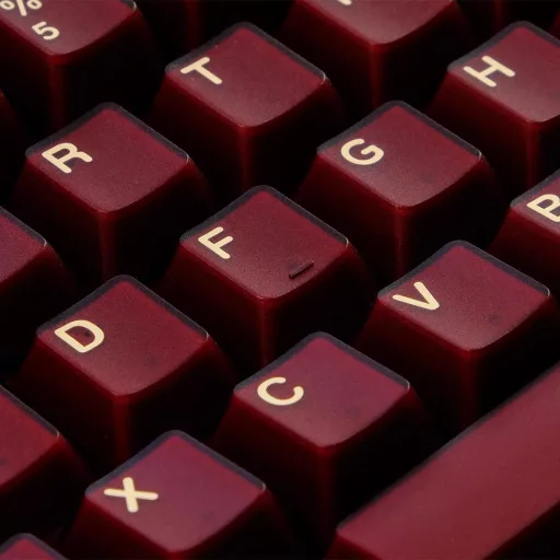 Sumgsn PBT Doubleshot 114 billentyű Cherry profil piros mechanikus billentyűzet szett