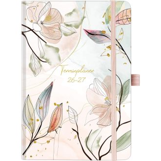   Indeme Naptár 2025 Heti Tervező A5 Napló Szervezővel és Rugalmas Sávval