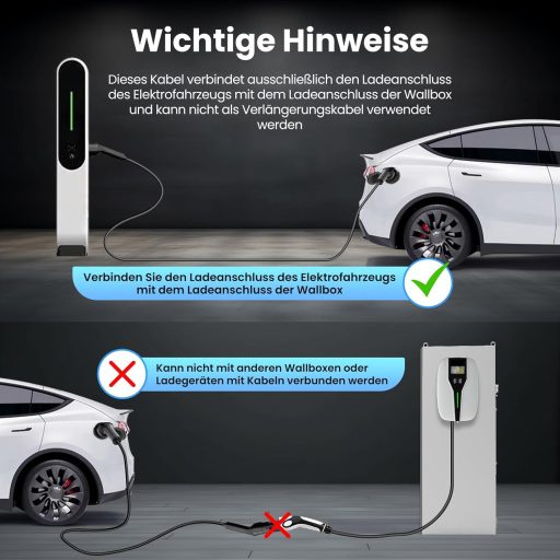 GONEO Type 2 kabel za punjenje 7,2 kW 32A za električni automobil Mode 3 7m