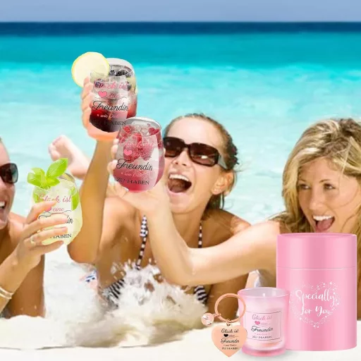 Yalucky pohár na víno pre ženy – Darček pre kamarátku k narodeninám a výročiu