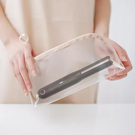 Mini placă de păr și ondulator fără fir 2 în 1 UKLISS - Baterie 4000 mAh, 3 trepte de căldură, plăci ceramice, pentru călătorii
