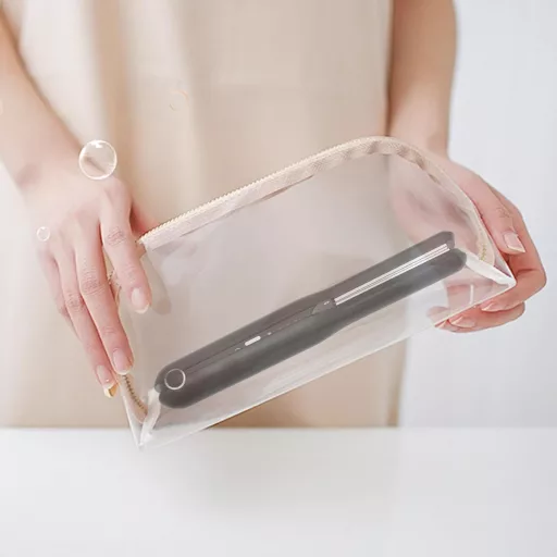 Mini placă de păr și ondulator fără fir 2 în 1 UKLISS - Baterie 4000 mAh, 3 trepte de căldură, plăci ceramice, pentru călătorii