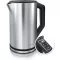 Arendo Elektromos Vízforraló Hőmérsékletes 1,5L Dupla Falú Ezüst