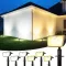 Lampă solară de exterior Linkind cu senzor de mișcare, 60 LED-uri, lumină albă caldă/rece, 800lm, IP67