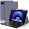 JADEMALL Xiaomi Pad 6/6 Pro 11" AZERTY Bluetooth puzdro s klávesnicou, fialové