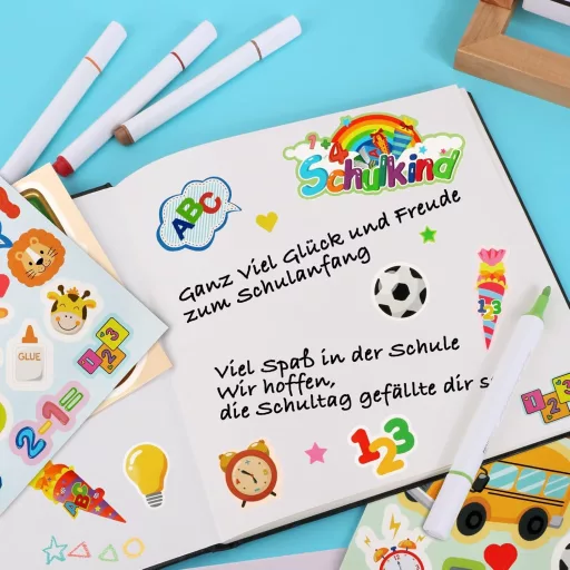 BOFUNX Iskolakezdés Emlékkönyv Vendégkönyv 68 Oldal Lányoknak Fiúknak