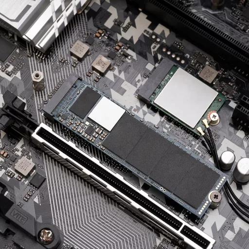 QUARKZMAN Hővezető Szilikon Pad 3.6 W/m.K - 20x20x0.5mm Kék Hűtőbetét Laptophoz, Számítógéphez, Radiátorhoz - Hőálló Termikus Alátét