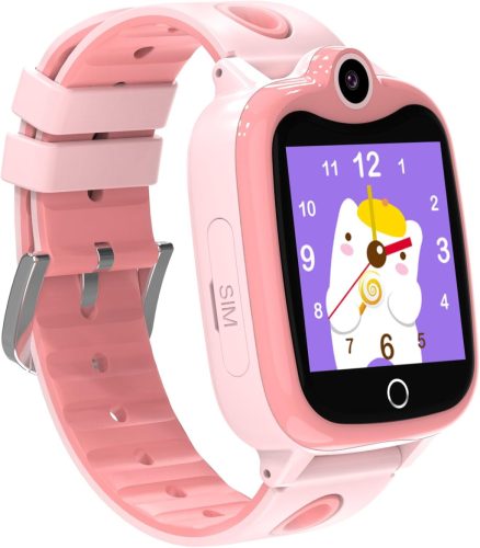 4G-s Gyerek Okosóra GPS-szel és Videohívással - Vízálló SIM-es Smartwatch