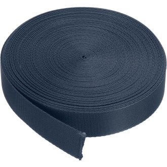   QUARKZMAN Lapos Nejlon Heveder 25mm x 9,1m - Élénkkék Pánt Hátizsák Javításhoz, DIY Projektekhez, Csomagtartóhoz és Kézműves Munkákhoz