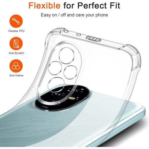 ivoler Priehľadné Silikónové Puzdro pre Honor 200 5G - Nárazuvzdorné Rohy, Tenké, Mäkké TPU Ochranné Puzdro Odolné proti Poškriabaniu