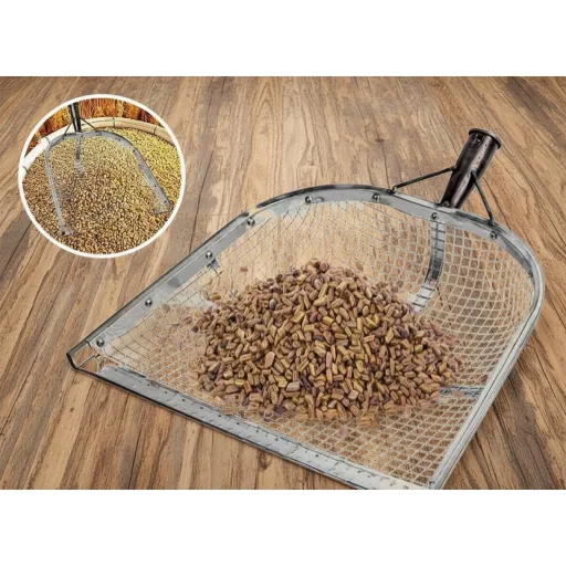 Pală de cernut metalică Supvox, cu găuri de 12 mm, pentru grădină, plajă și căutare de comori